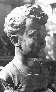 bustino bronzeo di Decio Bassani raffigurante Paolo Monsani
