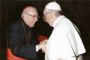 Cardinale Re e Papa Francesco