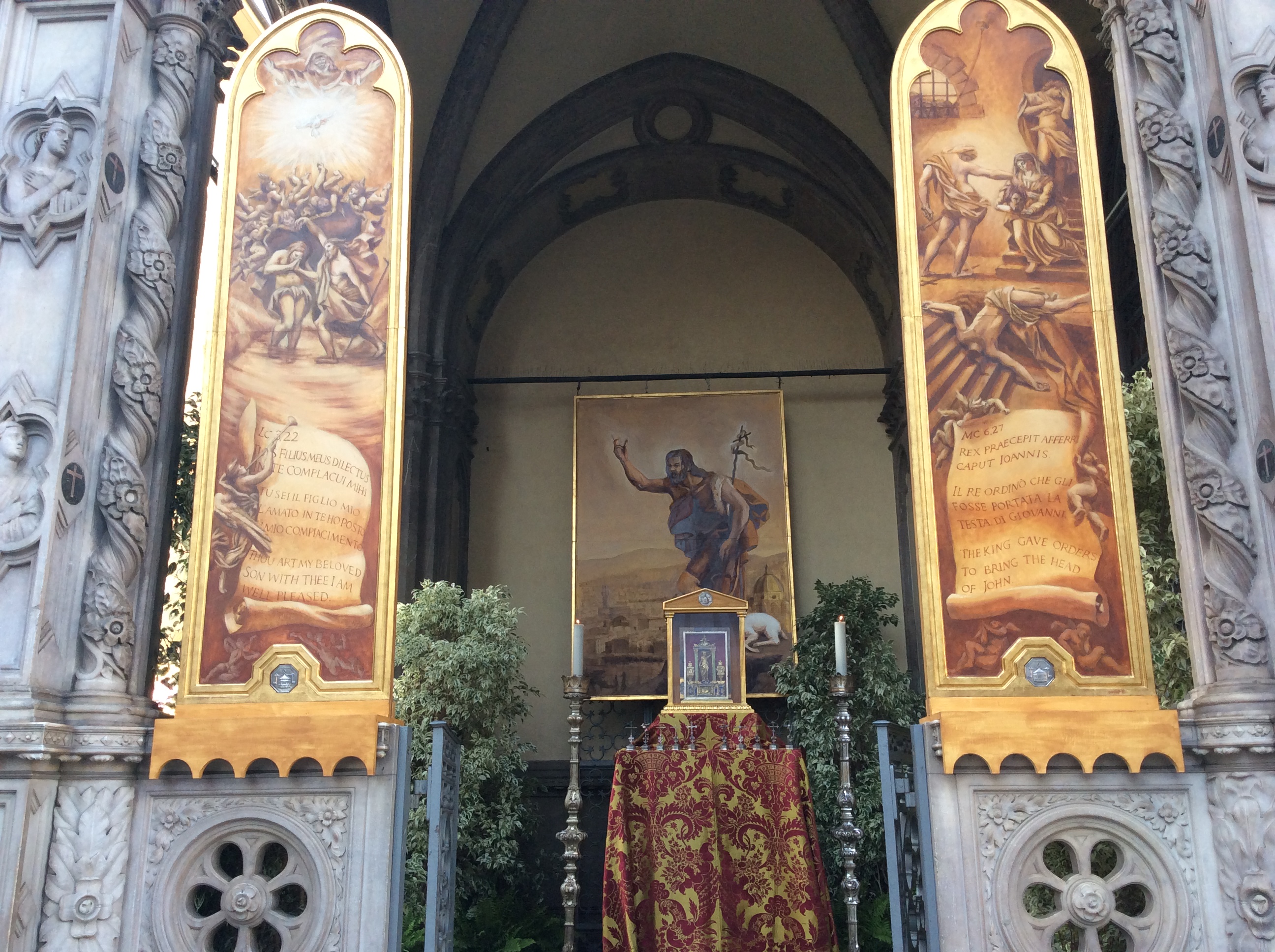 Reliquia Patrono alla Loggia Bigallo – foto Giornalista Franco Mariani (1)