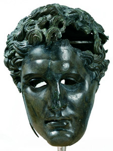Ritratto di un diadoco in bronzo 290 AC - 280 AC