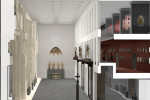 stanza facciata duomo nuovo Museo Opera  Duomo Firenze