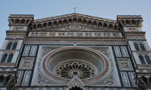 Rosone della facciata del Duomo di Firenze