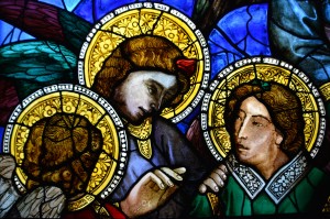 particolari degli angeli dopo il restauro, courtesy Opera del Duomo, foto A. Becattini
