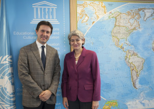 Incontro Nardella con Bokova presso sede Unesco (1)