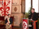 Il Cardinale Betori consegna messaggio Papa per la Pace a Palazzo Vecchio