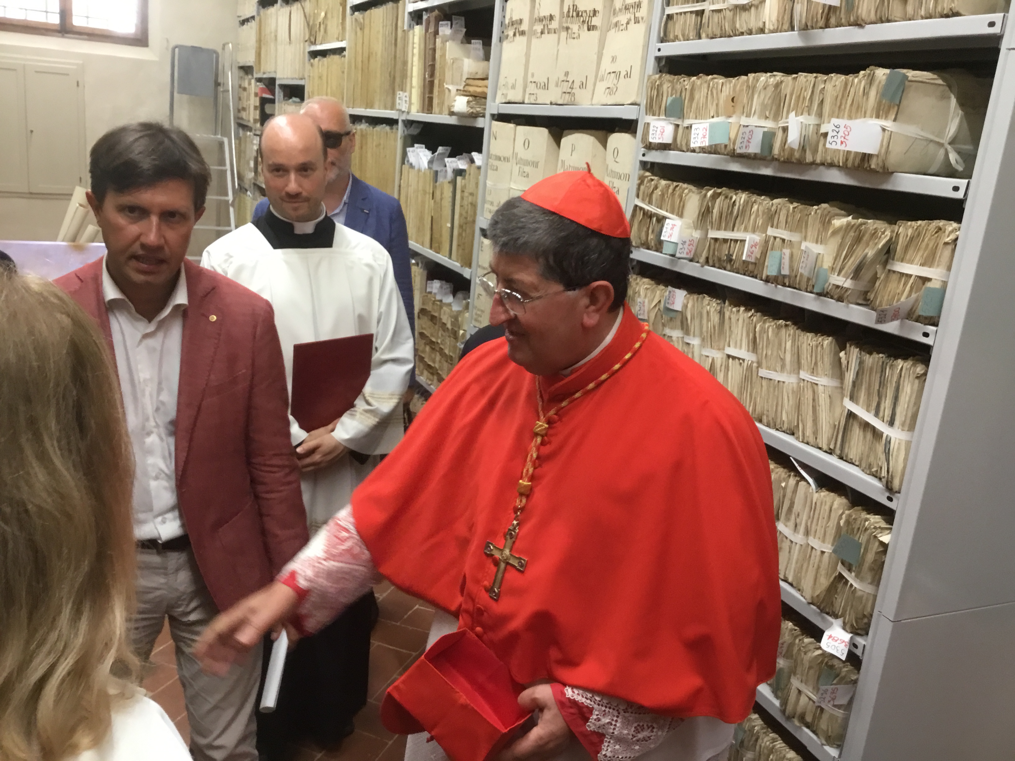Cardinale Betori nuovo archivio San Lorenzo-Foto Giornalista Franco Mariani (10)