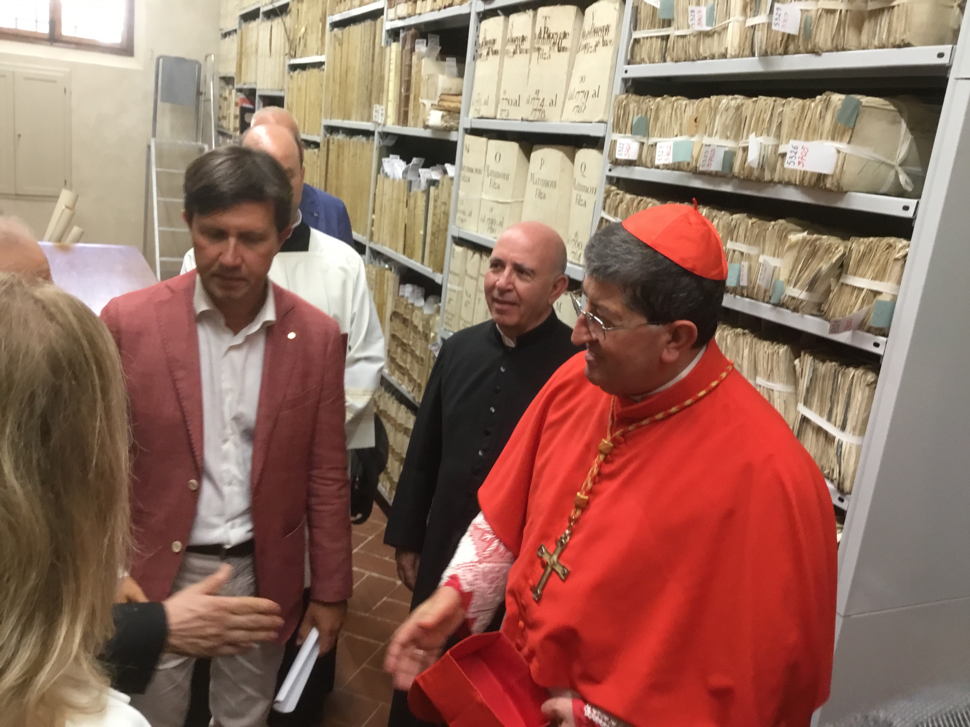 Cardinale Betori nuovo archivio San Lorenzo-Foto Giornalista Franco Mariani (9)