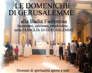 Comunità monastica gerusalemme Badia Fiorentina