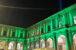 Ospedale Santa Maria Nuova illuminato luce verde (3)