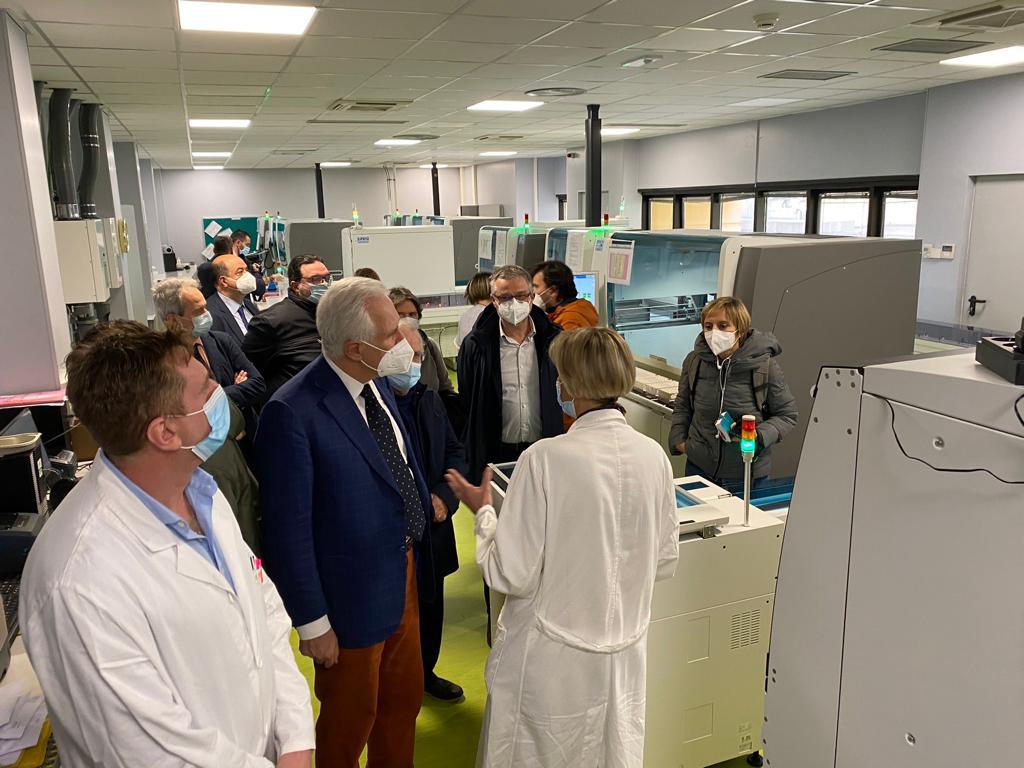 inaugurazione nuovo laboratorio sangue di Careggi – 12 dic 2020