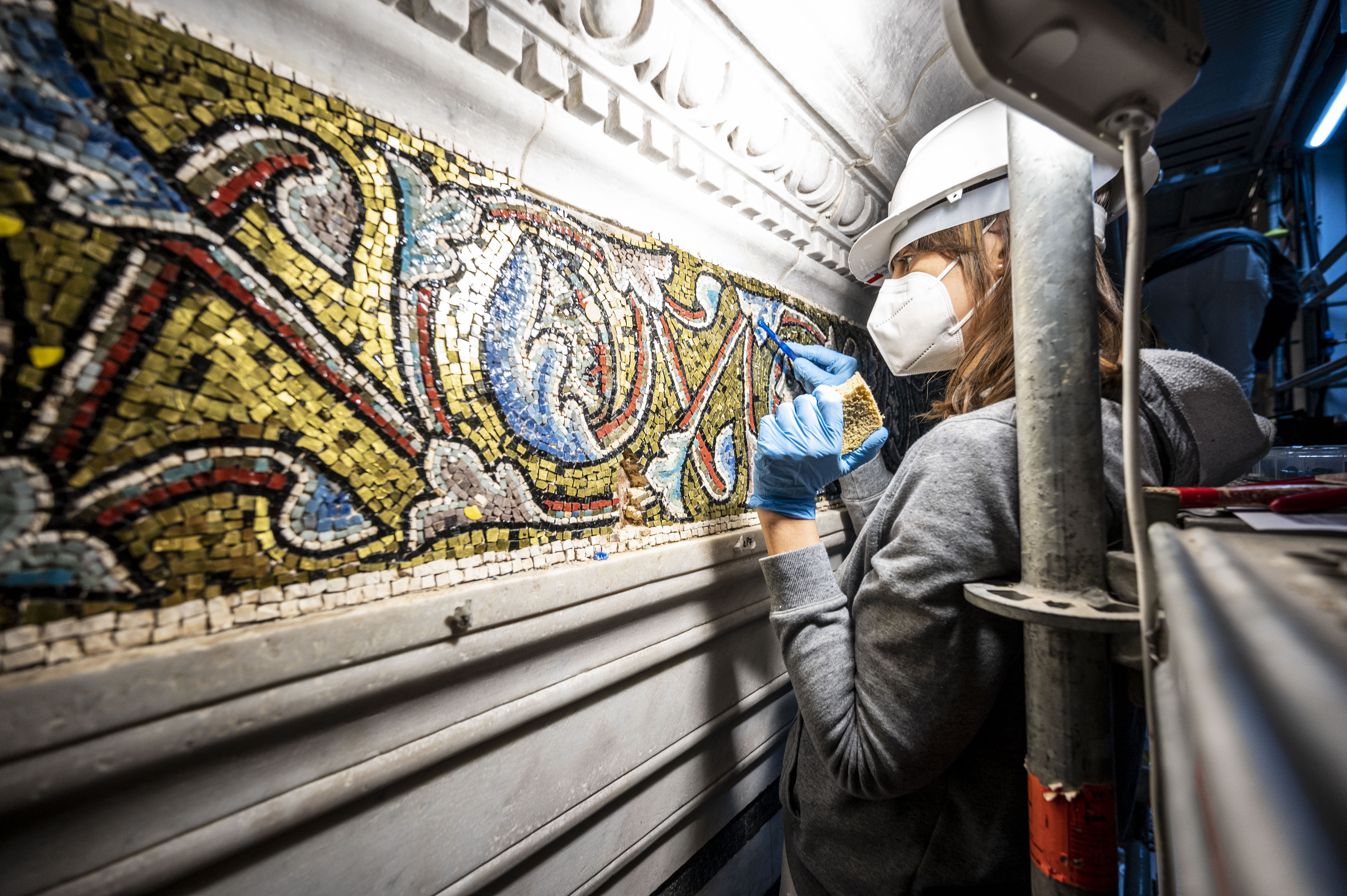 restauro mosaici battistero 2021 (12)