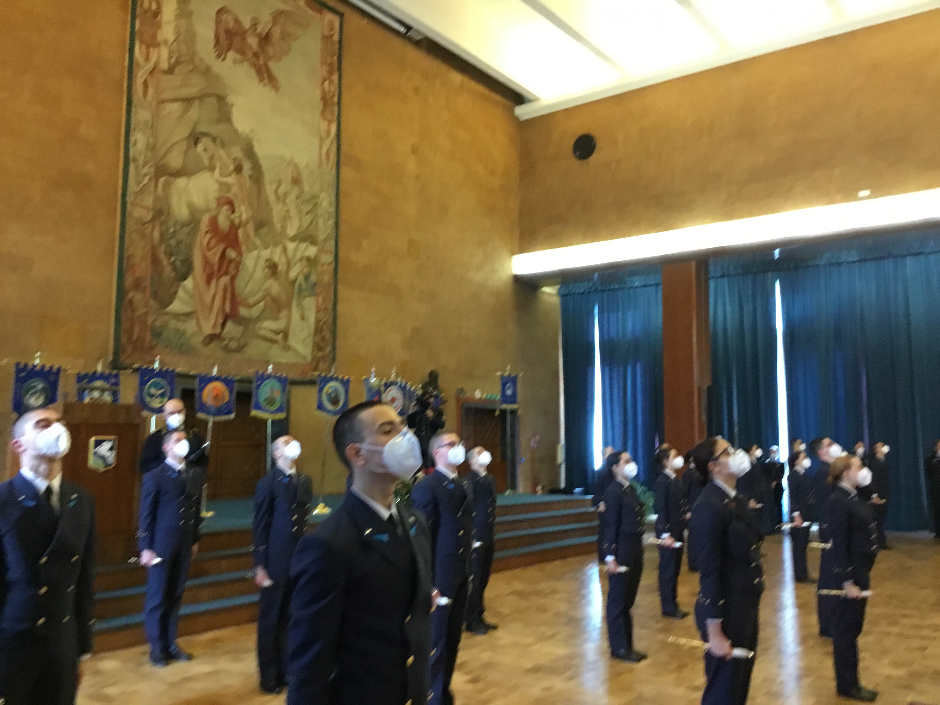 Cerimonia spadino Scuola Guerra Aerea Firenze feb 2021 (16)