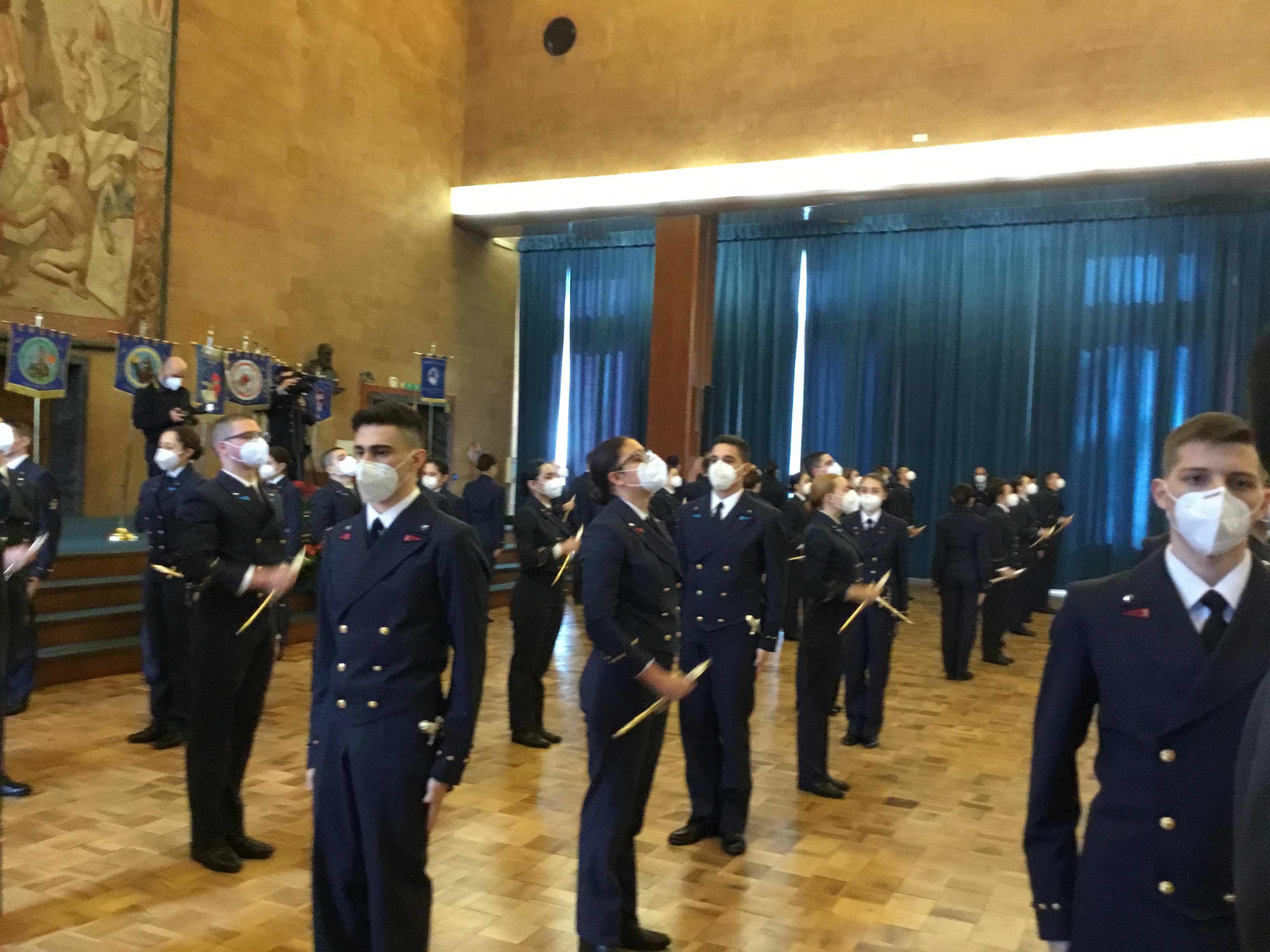 Cerimonia spadino Scuola Guerra Aerea Firenze feb 2021 (7)